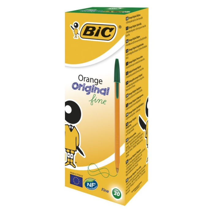 Długopis BIC Orange - Zielony